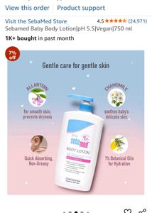 Sebamed Baby Body Lotion 750ml