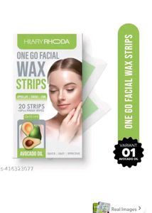 Hilary Rhoda Facial Wax Strips