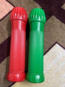 Vintage Eveready Durolite Torches (Set of 2)