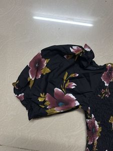 Floral Off-Shoulder Maxi Dress