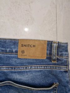 men snitch blue jeans size - m 32