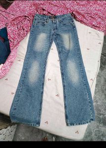 Classic Blue Flare Jeans