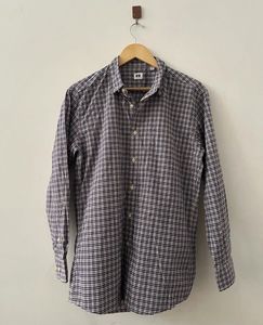 Uniqlo Men's Checked Button-Up Shirt