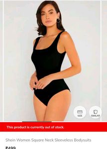 shein brand new Black One-Piece Swimsuit