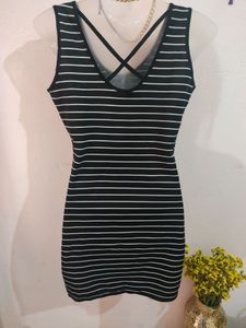 striped dress
