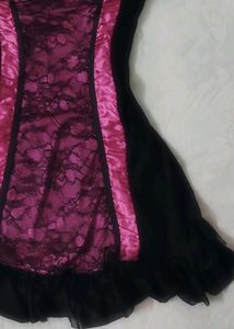 Lace Trim Lingerie Babydoll