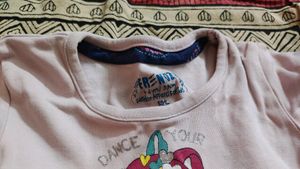 Pink And Blue Frock 3 Yr Old Kid