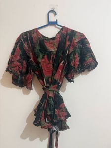 Shein Wrap top