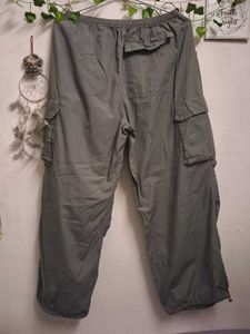 Grey Cargo Pants
