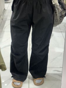 Comfy Black Wide-Leg Pants