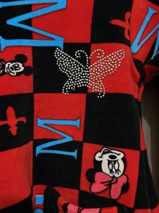 Branded exportCute Girls' Red &amp; Black Dress