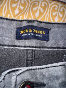 Jack and jones Men's Grey Wash Jeans
