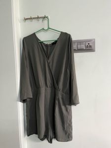 Forever 21 Chic Olive Green Jumpsuit
