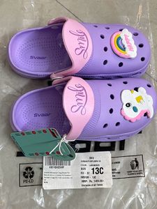 Lavender Kids Clogs