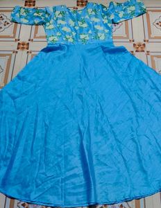 Stunning Blue Ethnic Gown