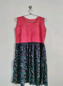 Floral Print Short Dress