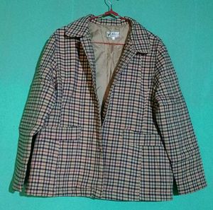 Plaid Jacket - Vintage Style
