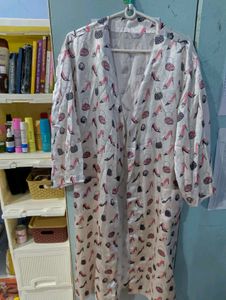 Cute High Heel Print Robe