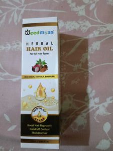 Weedmoss Herbal Hair Oil