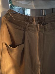 Classic White Top &amp; Beige Pants Set