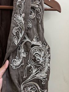 Embroidered Women's Vest