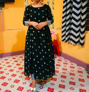 black  gown with pant 🖤🖤