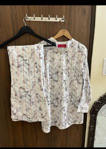Stylish Printed Kurta with Pants Set