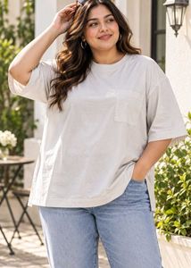 Casual Oversized Pocket Top