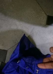 Royal Blue Blouse