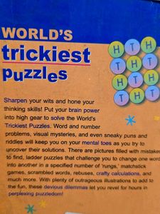 World's Trickiest Puzzles Book