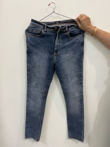 Blue Wash Denim Jeans