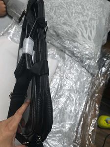 Sleek Black Laptop Bag