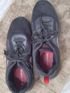 Campus Black Sports Shoes