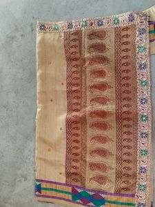 Embroidered saree Set