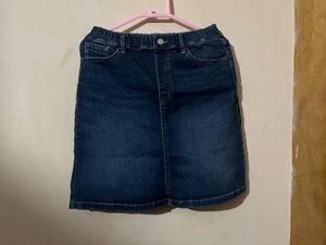 Classic Denim Skirt