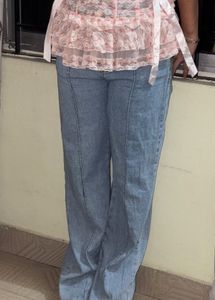 Light Wash Flare Jeans