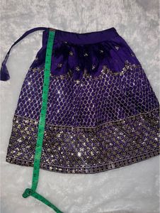 Beautiful Purple Embroidered Blouse