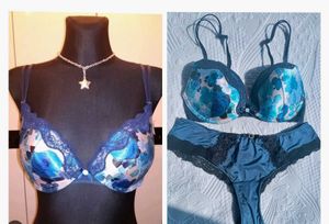 Floral Bra & Panty Lingerie Set