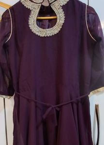Elegant Purple gown