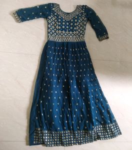 Ethnic Gown + Dupatta