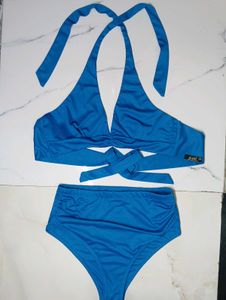 Stylish Blue Bikini Set