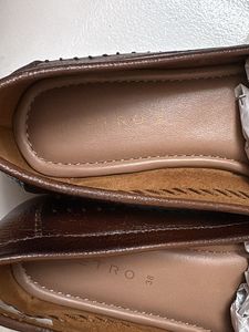 Stylish Brown Leather Loafers