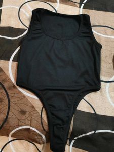 Sleek Black Bodysuit