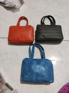 Set of 3 Small Floral Handbags