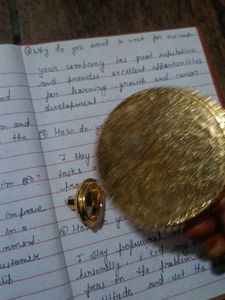 Beautiful Gold artistic plate