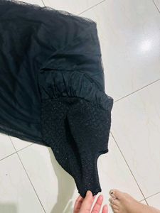 Black Sequin Dress
