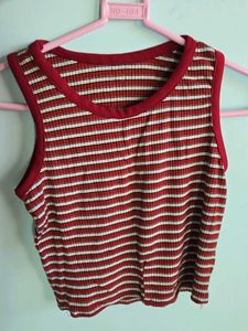 Retro Striped Tank Top