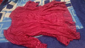 Stripped Pink Top