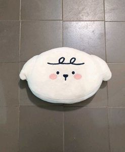 Cute Cartoon White Dog Plush Pillow
