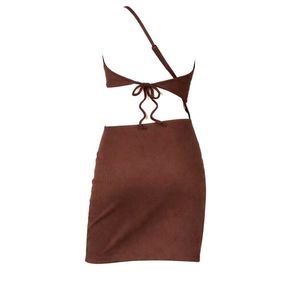 Brown Chic Dress